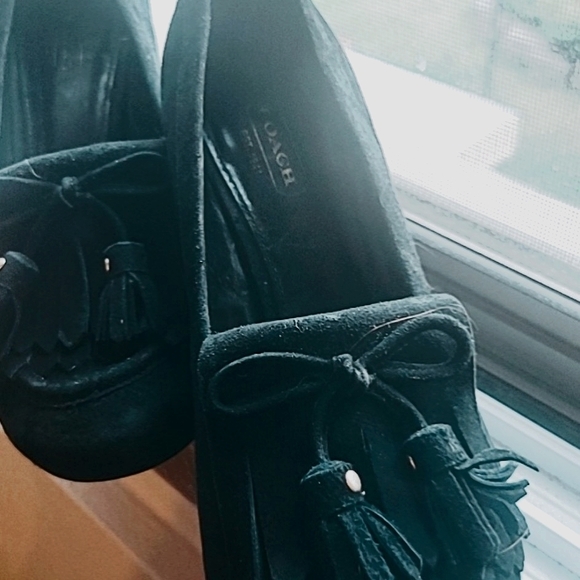 Size 6 coach wedges - Picture 2 of 6